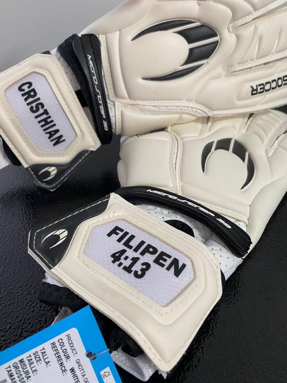 Personalización de guantes para arquero