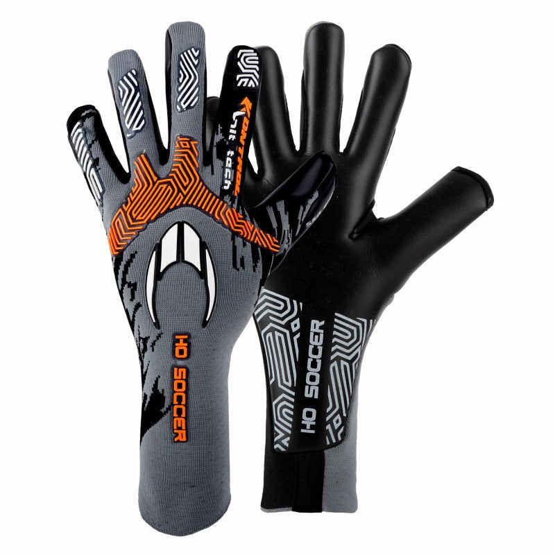 HO SOCCER SSG Kontrol Knit Tech II Grey Orange