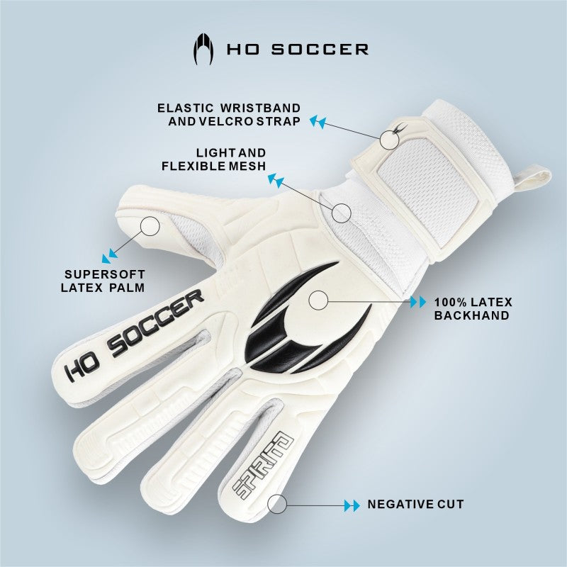 HO SOCCER Spirito White Negative