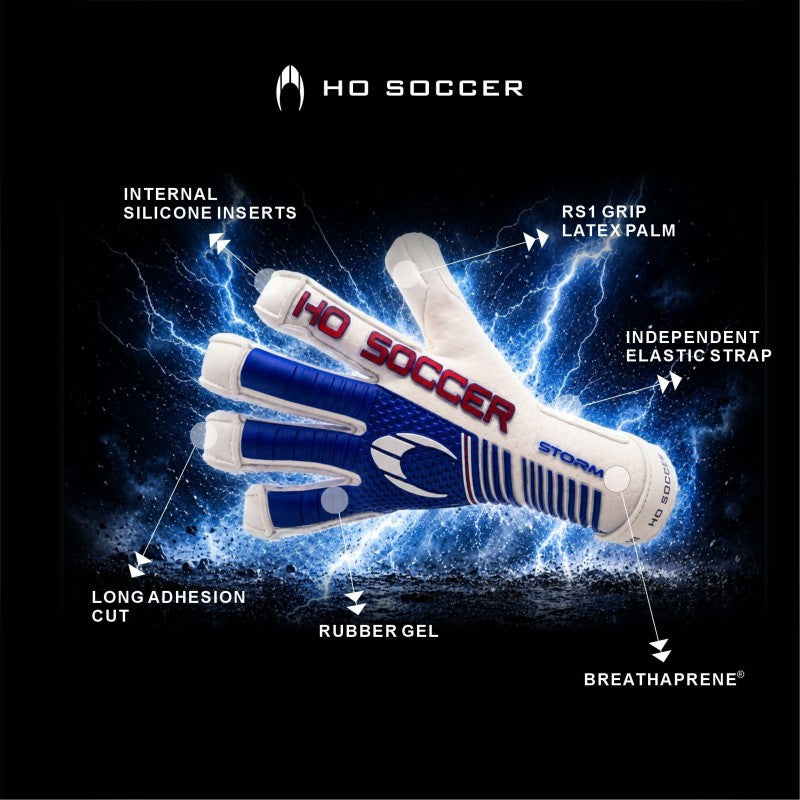 HO SOCCER Storm White Blue
