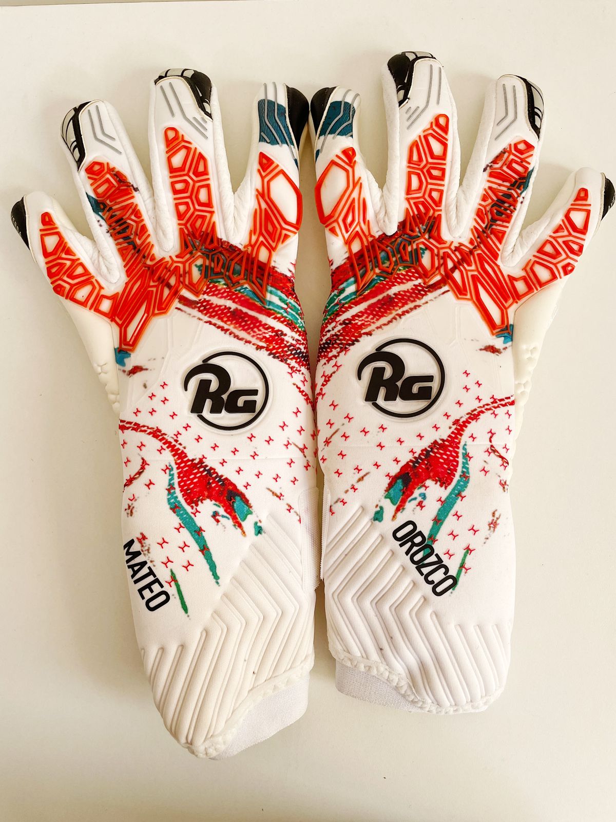 Personalización de guantes para arquero